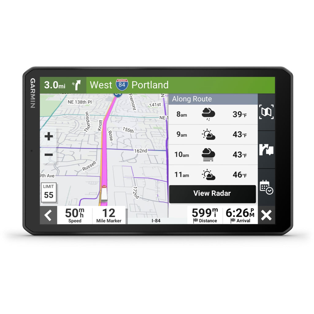 Garmin Dezl LGV810 MTS 8" GPS Truck Navigation JB HiFi