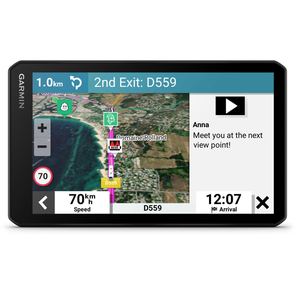 Garmin RV Cam 795 MTS 7" GPS Recreation Navigation with Dash Cam JB HiFi