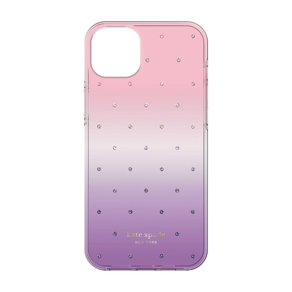 Kate Spade New York Protective Hardshell Case for iPhone 14 Plus (Ombre ...