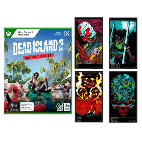 Dead Island 2 Day One Edition with Bonus Zombie Tarot Cards