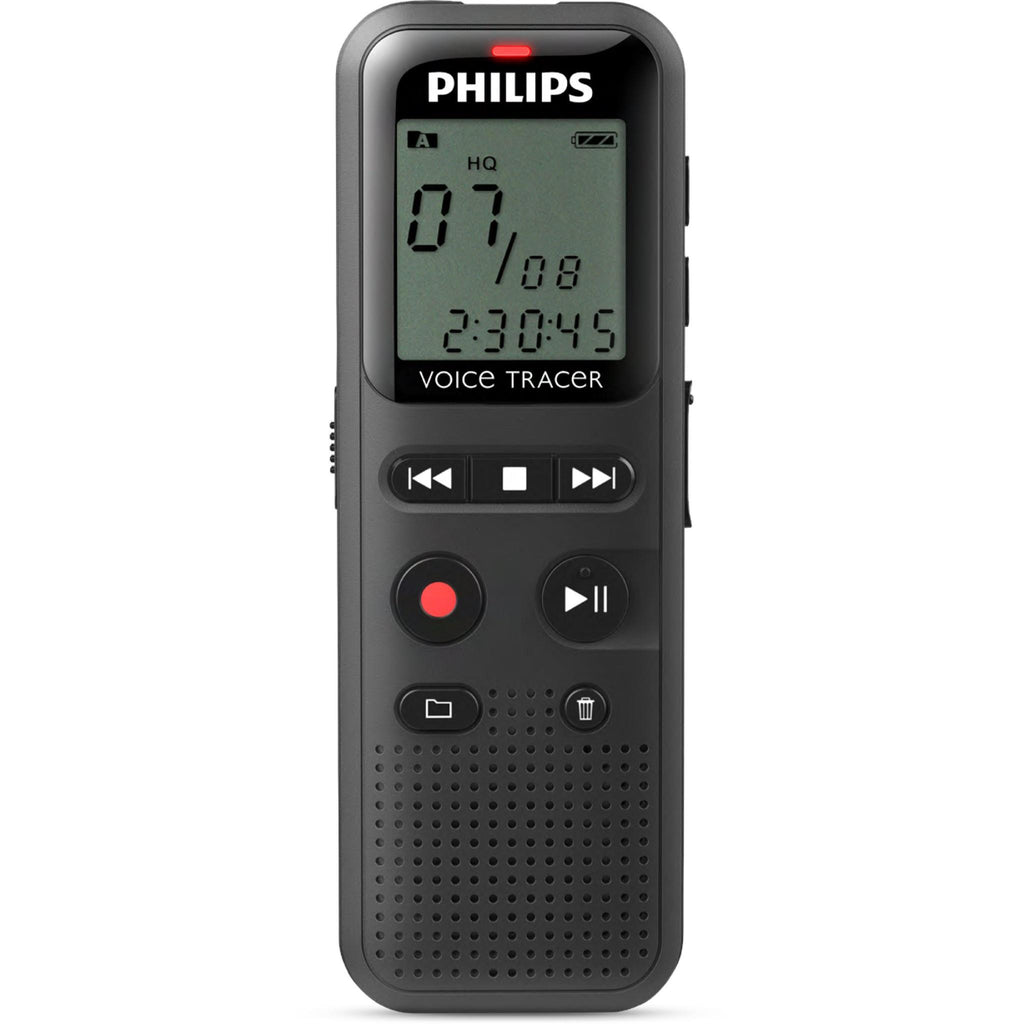 Philips DVT1160 Digital VoiceTracer Voice Activating Recorder (8GB) JB HiFi