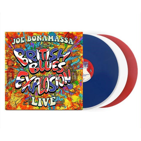 Joe Bonamassa: British Blues Explosion Live (Limited Edition Tri-Coloured Vinyl)