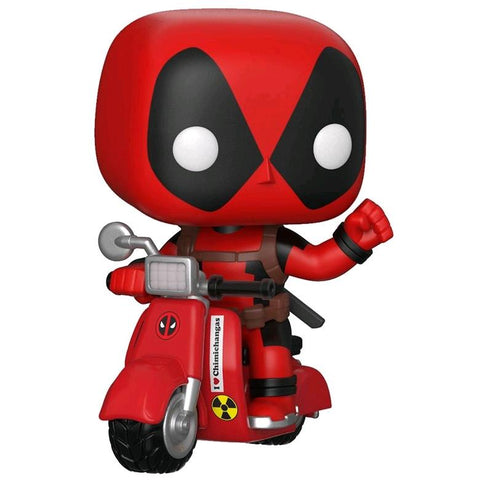 Deadpool - Deadpool with Scooter Pop! Vinyl Figure