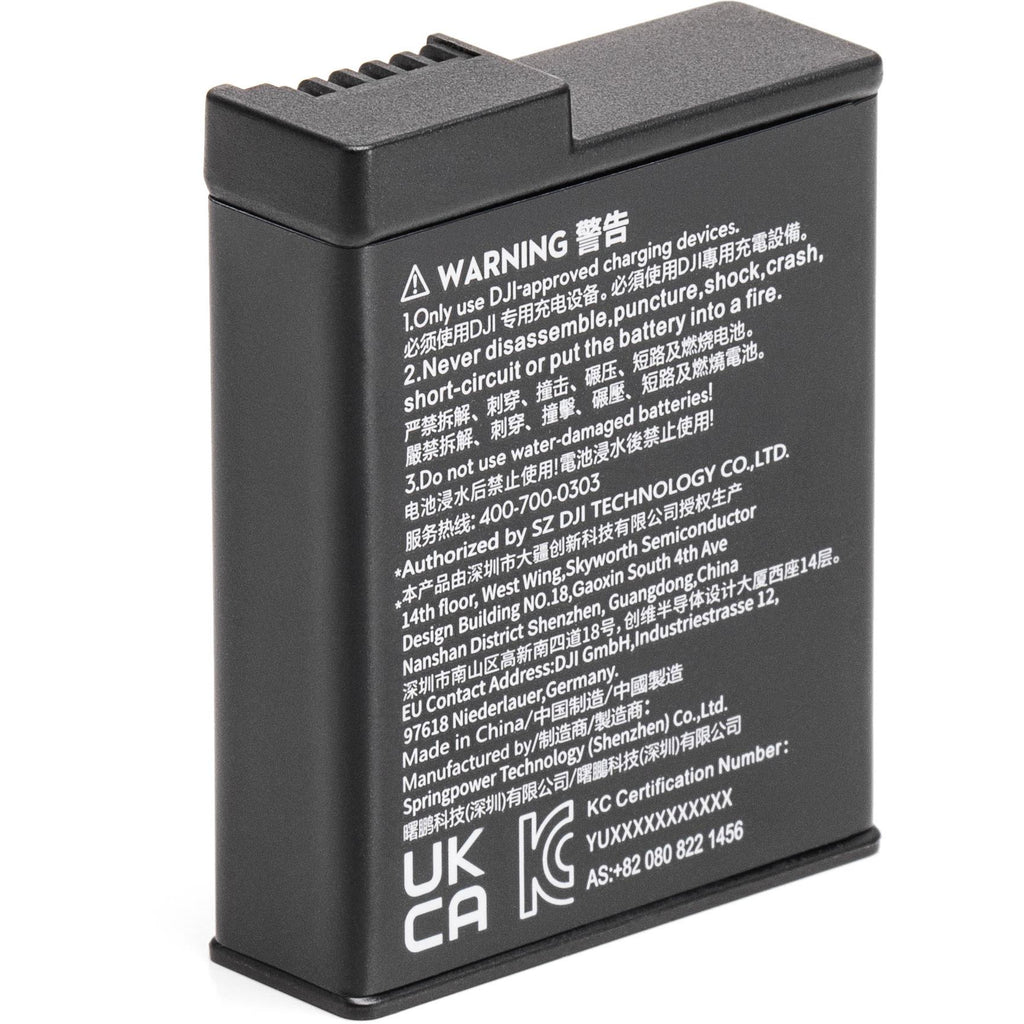 DJI OSMO Action 3 Extreme Battery JB HiFi