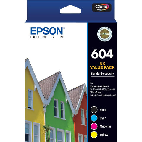 Epson 604 Standard Capacity Ink Cartridge (Value Pack)