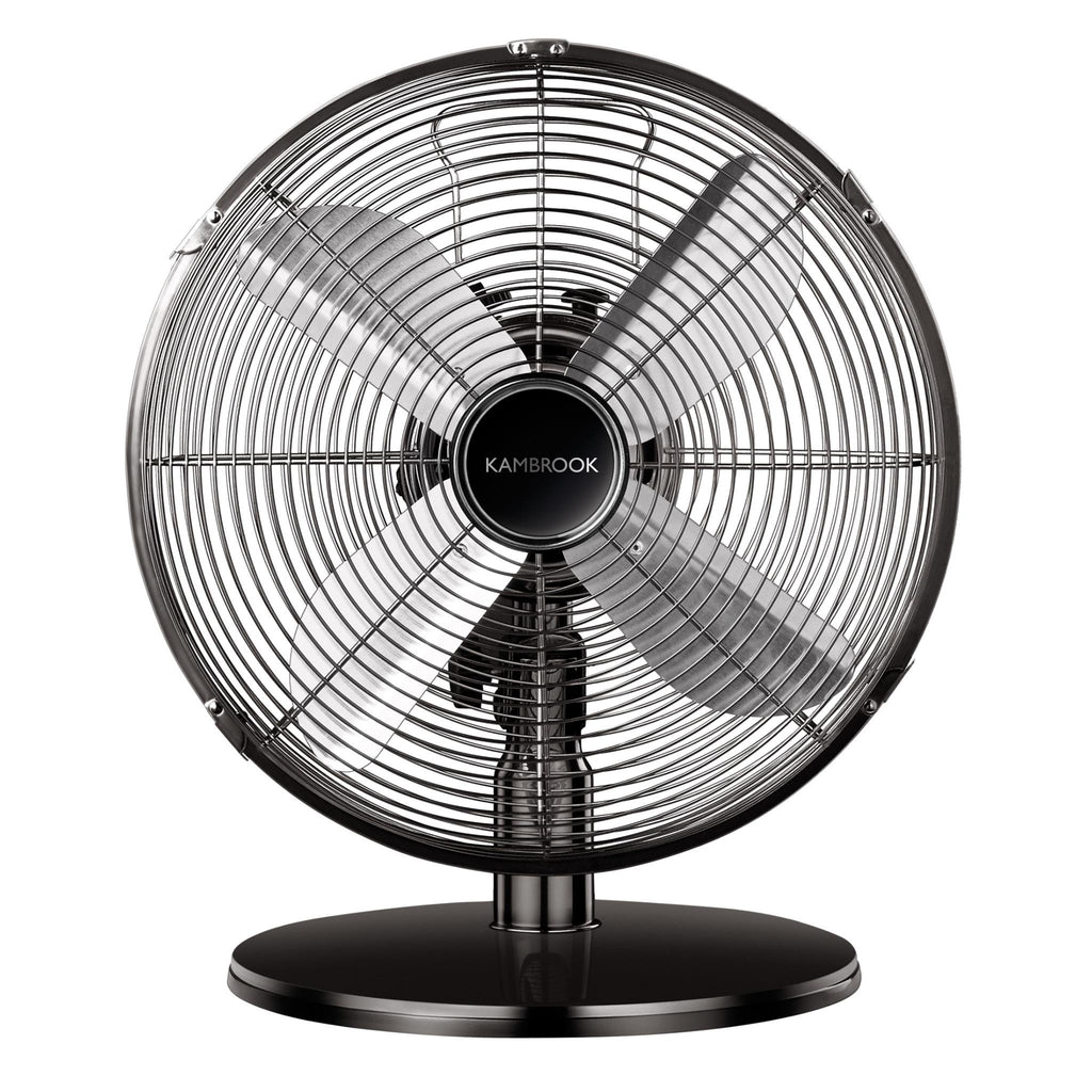 Kambrook Arctic 30cm Desk Fan (Gunmetal) JB HiFi