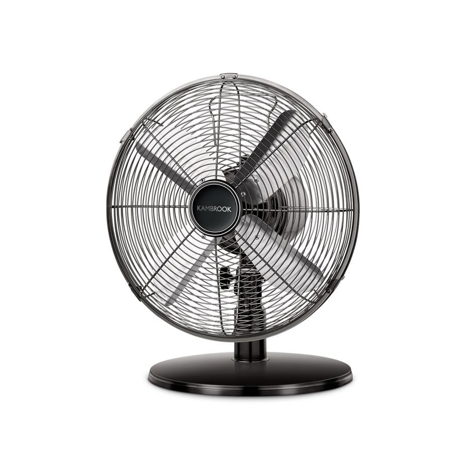 Kambrook Arctic 30cm Desk Fan (Gunmetal) JB HiFi