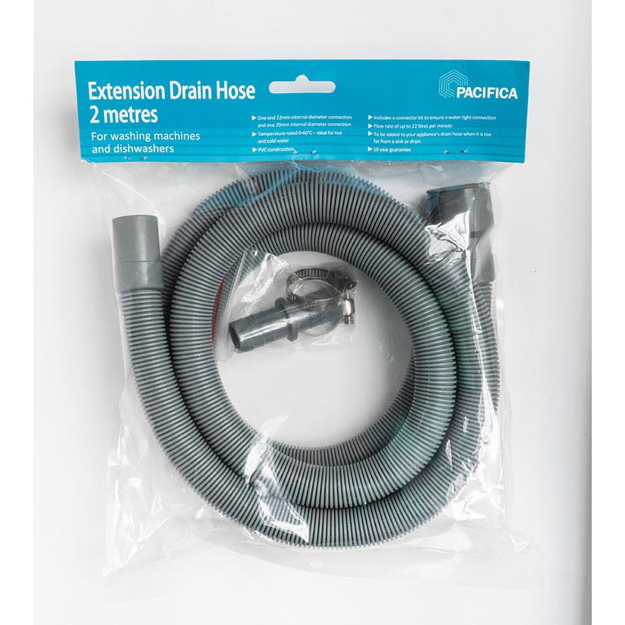 Pacifica Extension Drain Hose (2m) JB HiFi