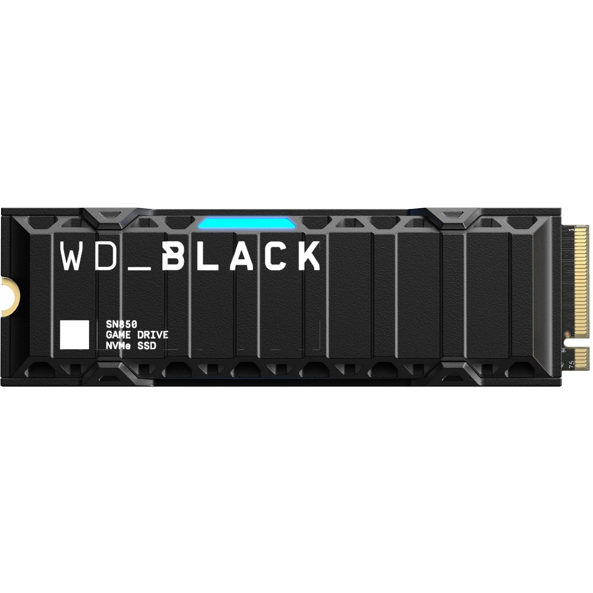 WD_Black SN850 NVMe SSD with Heatsink 2TB PS5 - JB Hi-Fi