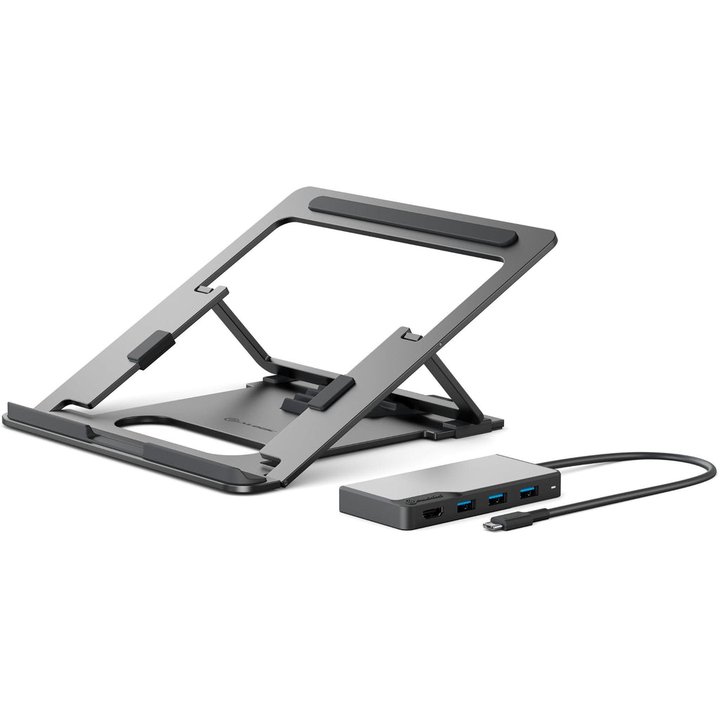 ALOGIC Flex Adjustable Laptop Stand and USBC Hub Bundle JB HiFi
