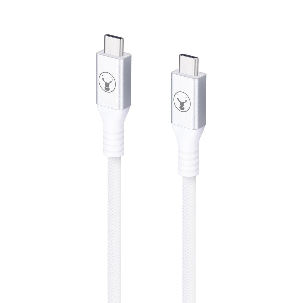 Bonelk 2m Long Life 140W USBC to USBC Cable (White) JB HiFi