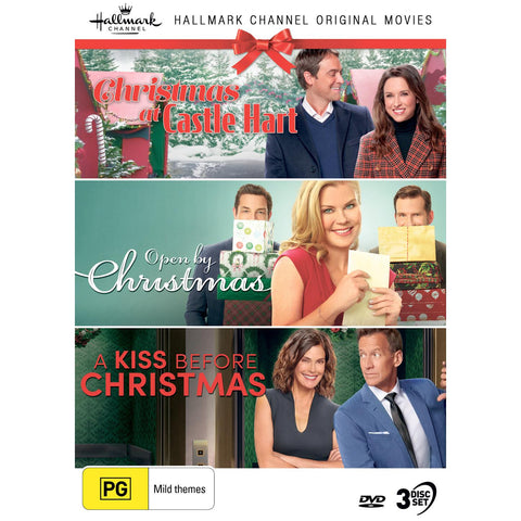 Hallmark Christmas Collection 25 (Christmas At Castle Hart/Open By Christmas/A Kiss Before Christmas)