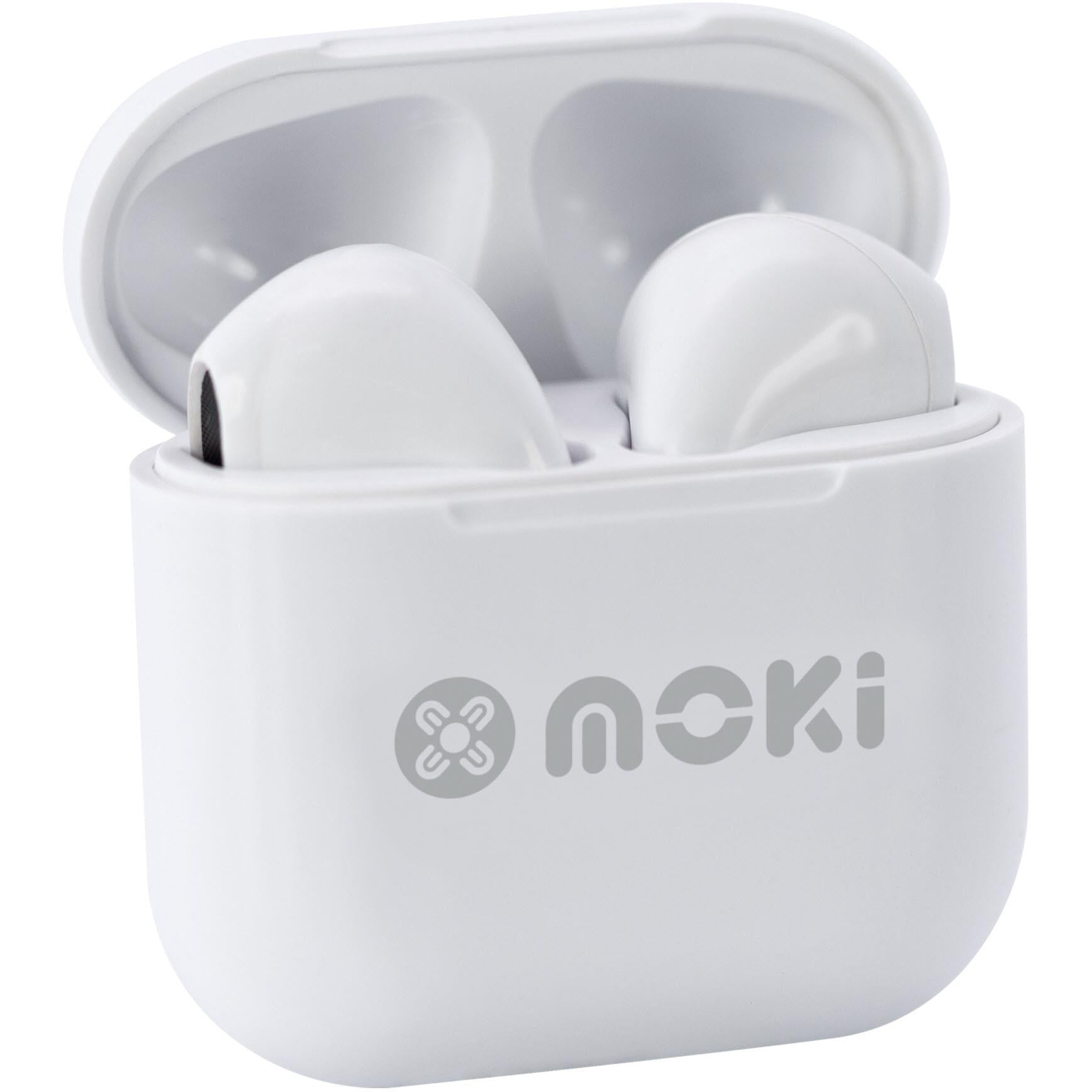 MokiPods Mini TWS Volume Limited In-Ear Headphones for Kids (White