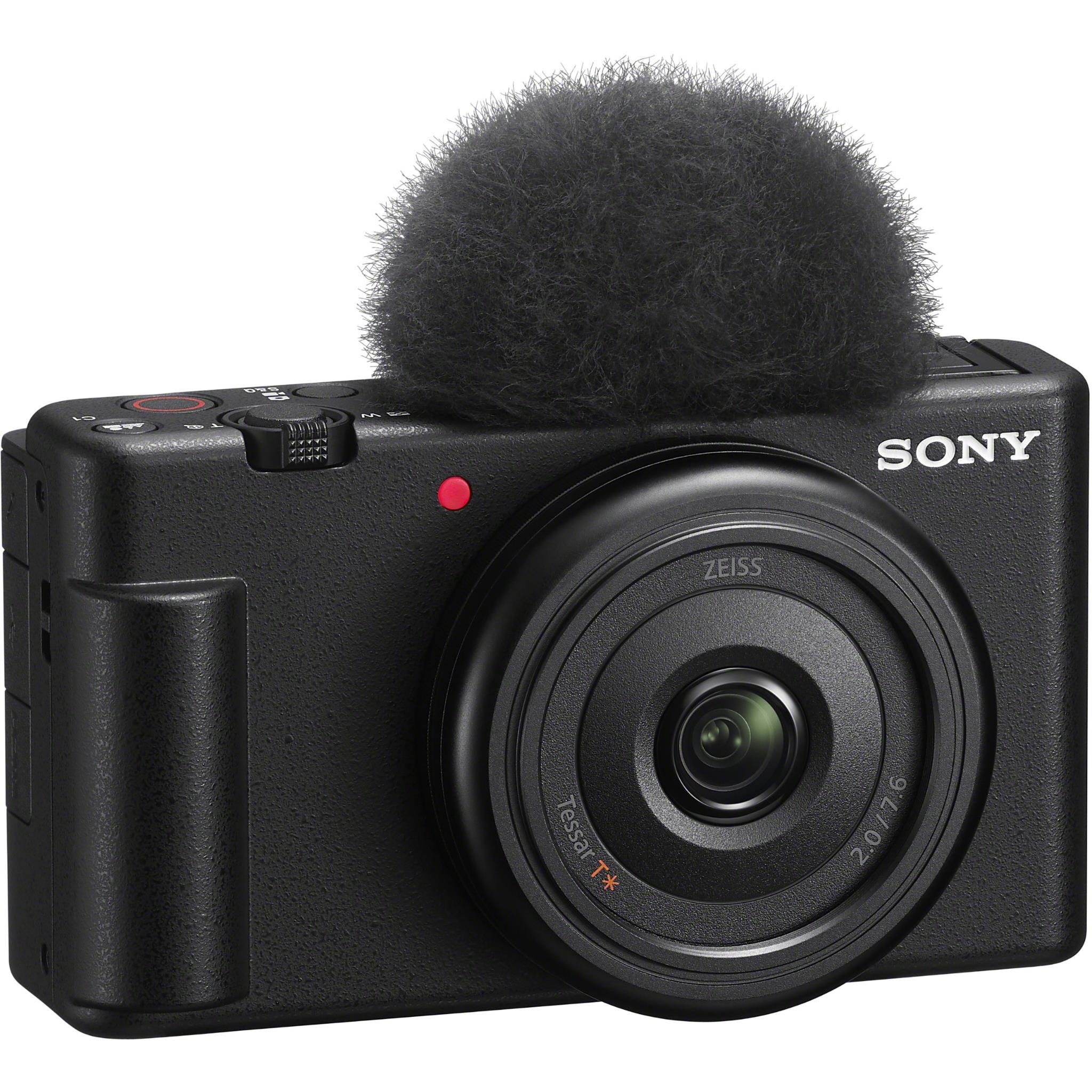 Sony CyberShot ZV-1F 4K Vlog Camera (Black) - JB Hi-Fi