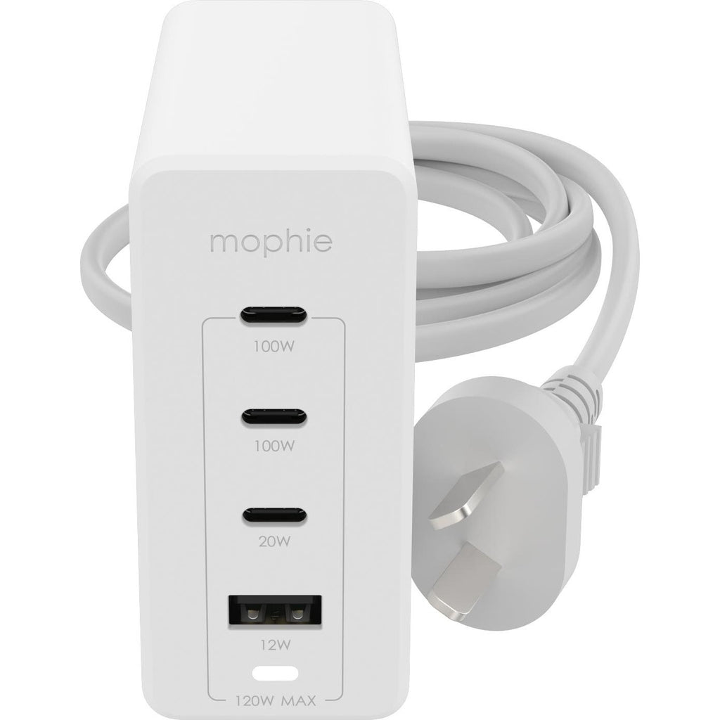 Mophie Speedport 120W 4 Port GaN Fast Charger JB HiFi