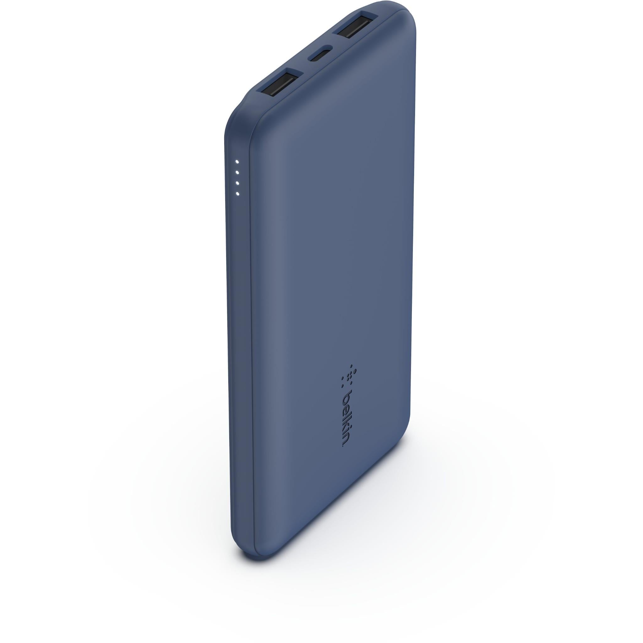 Belkin BoostUp Charge 10K Port Power Bank with Cable (Blue) JB