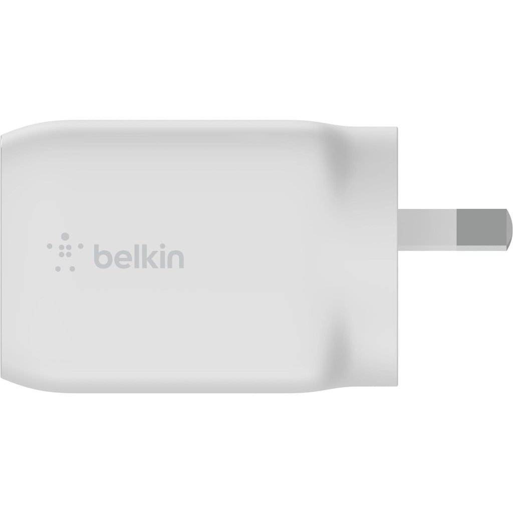 Belkin BoostUp Charge Dual USBC GaN Wall Charger 65W JB HiFi