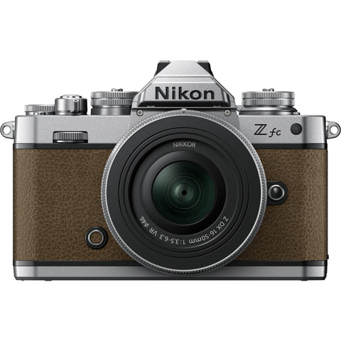 Nikon Z fc Mirrorless Camera with Nikkor Z 16-50mm Lens (Walnut Brown)