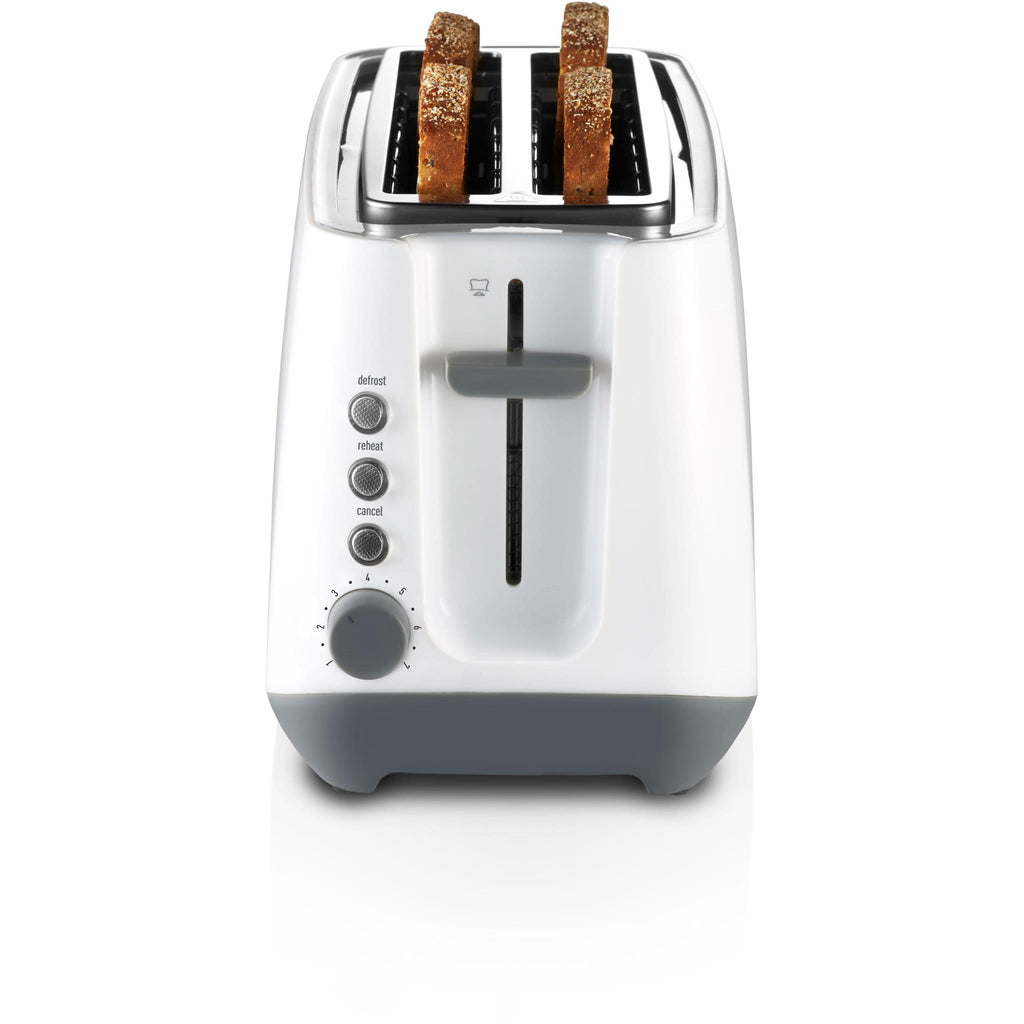 Sunbeam Rise Up 2 Slice Toaster (White) JB HiFi