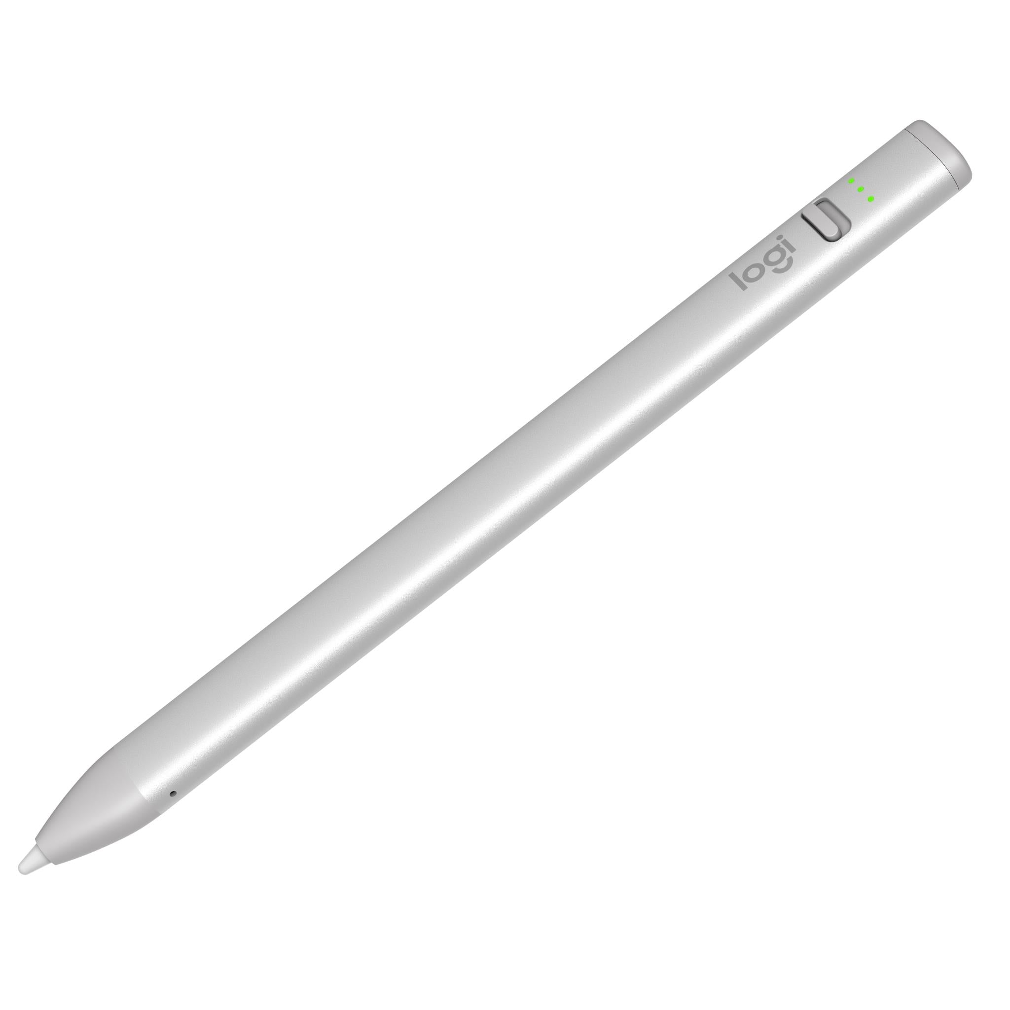 Stylus Pen Crayon Pencil Ipad Logitech Crayon For IPad (Silver) JB