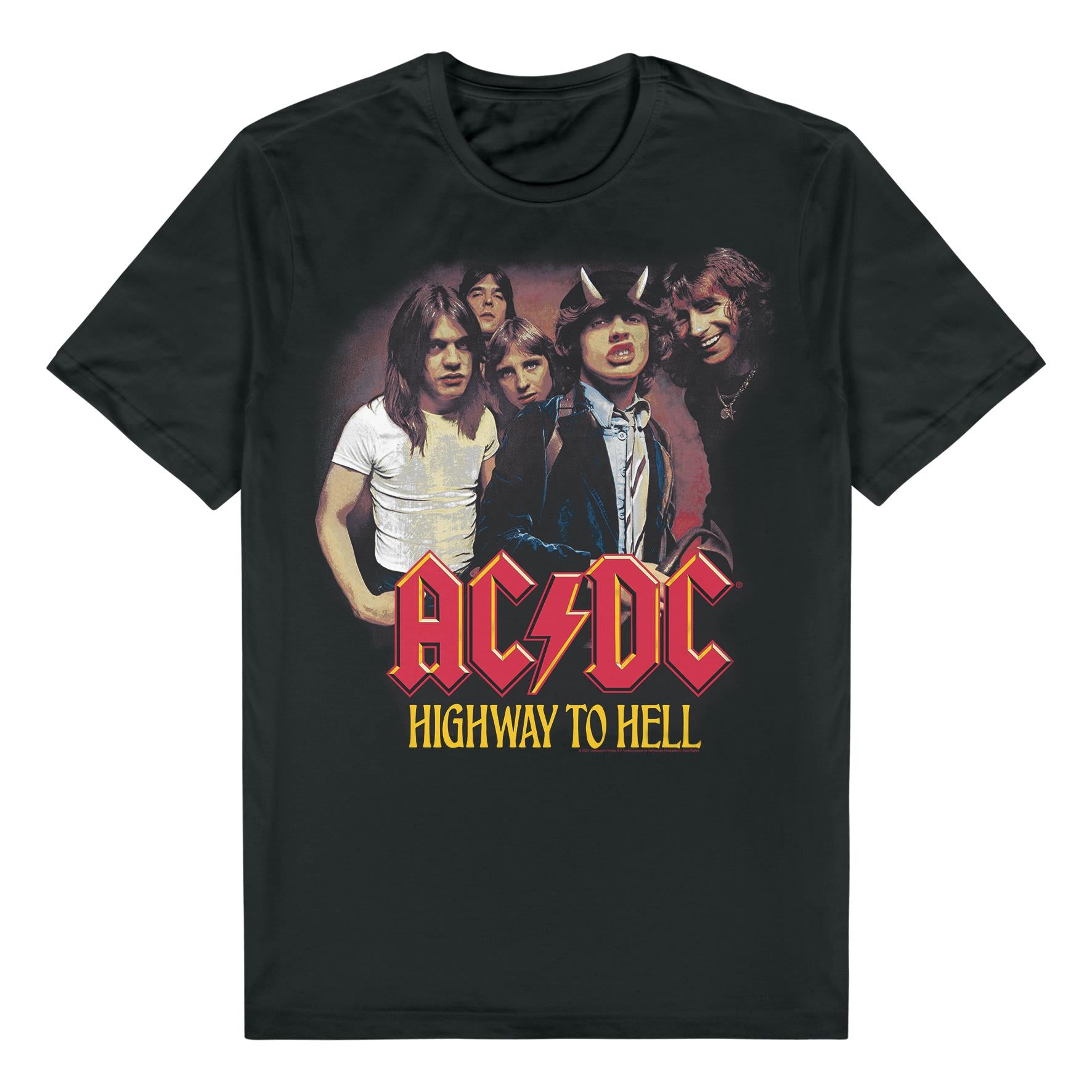 Acdc T Shirt Roblox AC/DC Highway To Hell T-Shirt (XXL) JB Hi-Fi
