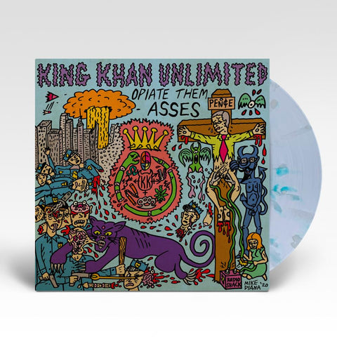 Opiate Them Asses (Clear/Aquamarine/White Splatter Vinyl)