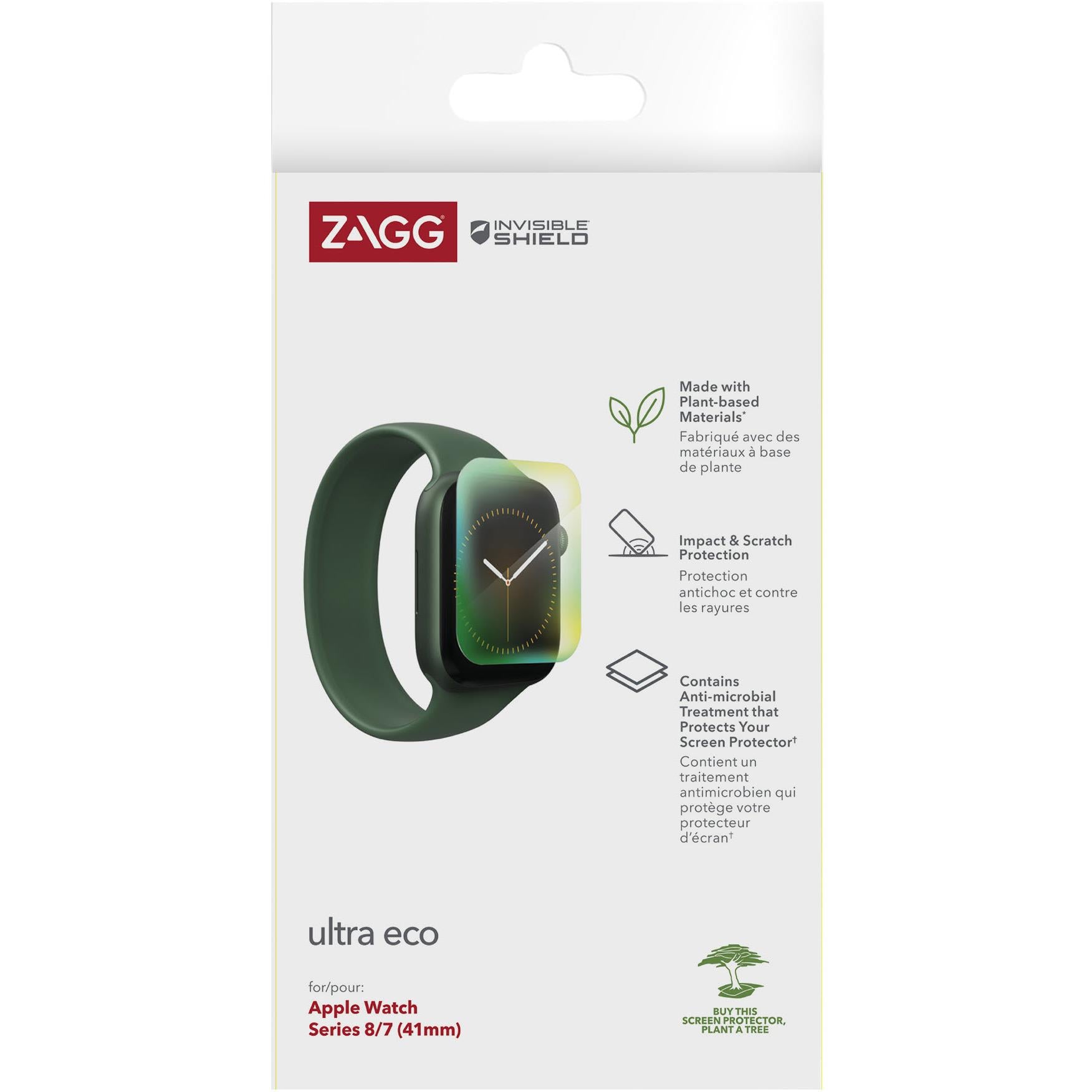 InvisibleShield Ultra Eco Screen Protector for Apple Watch 41mm - Thumbnail 2