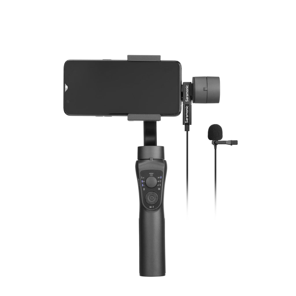 Saromonic LAVMICRO U3A Lapel Microphone (USBC) JB HiFi