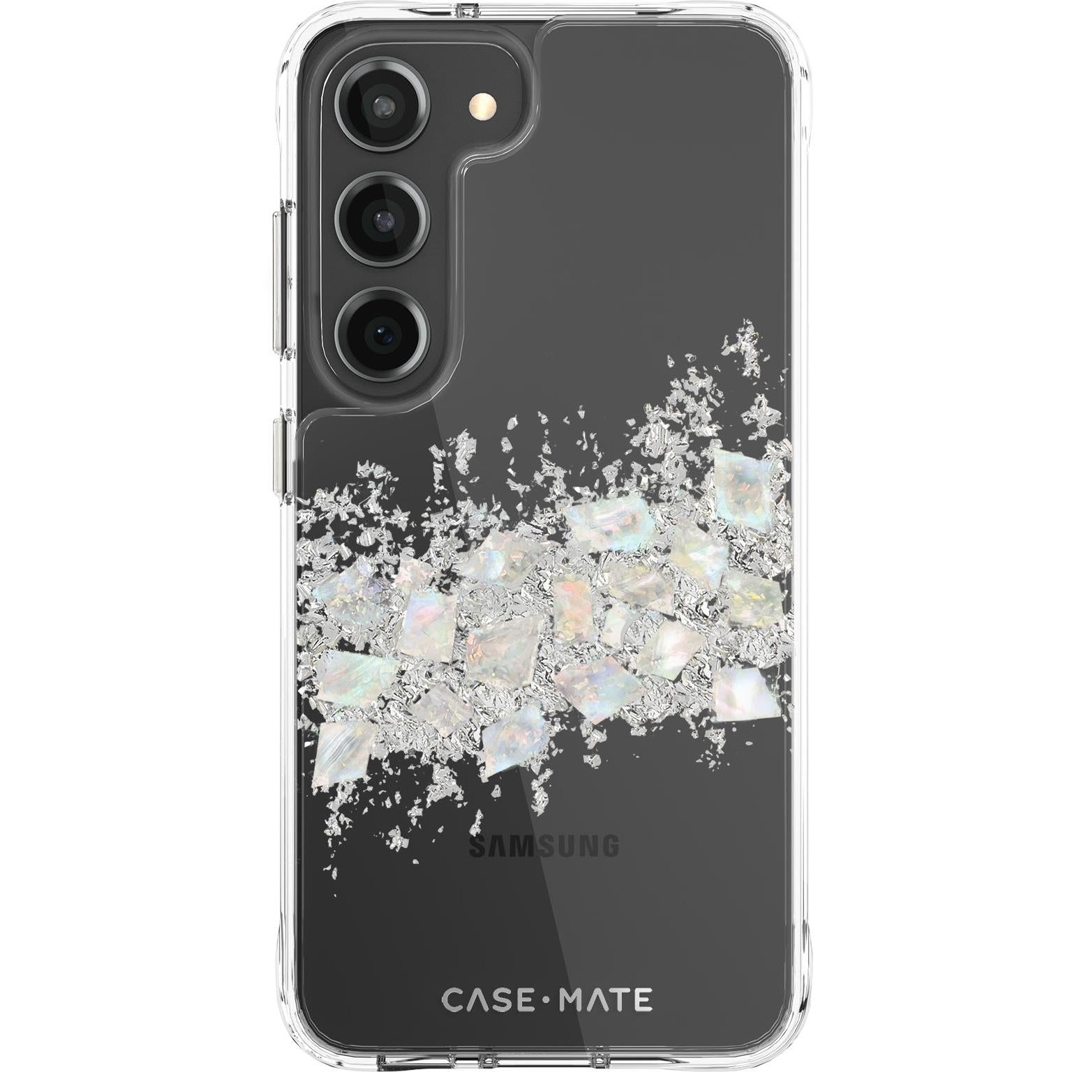 Case-Mate Karat Antimicrobial Case for Galaxy S23 (Touch of Pearl