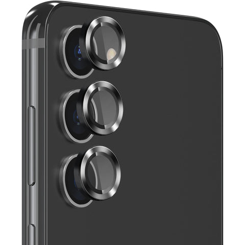 EFM Camera Lens Screen Armour for Galaxy S23/S23+ (Carbon)