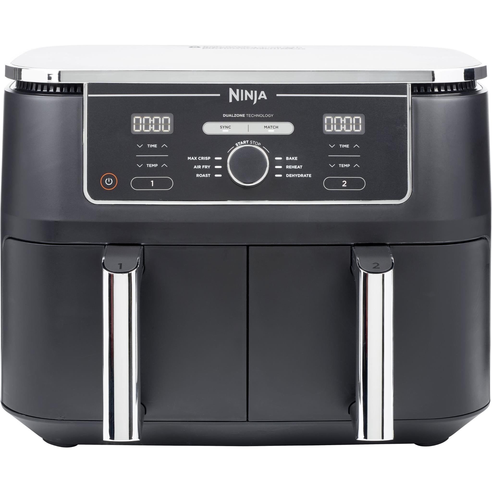 Ninja Foodi XXXL Dual Zone Air Fryer (Silver/Black) JB Hi-Fi