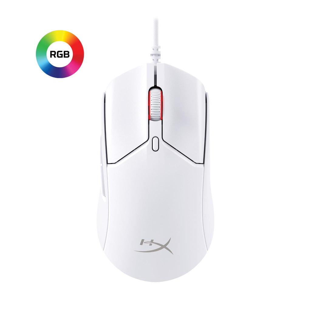 HyperX Pulsefire Haste 2 Wired Gaming Mouse (White) JB HiFi