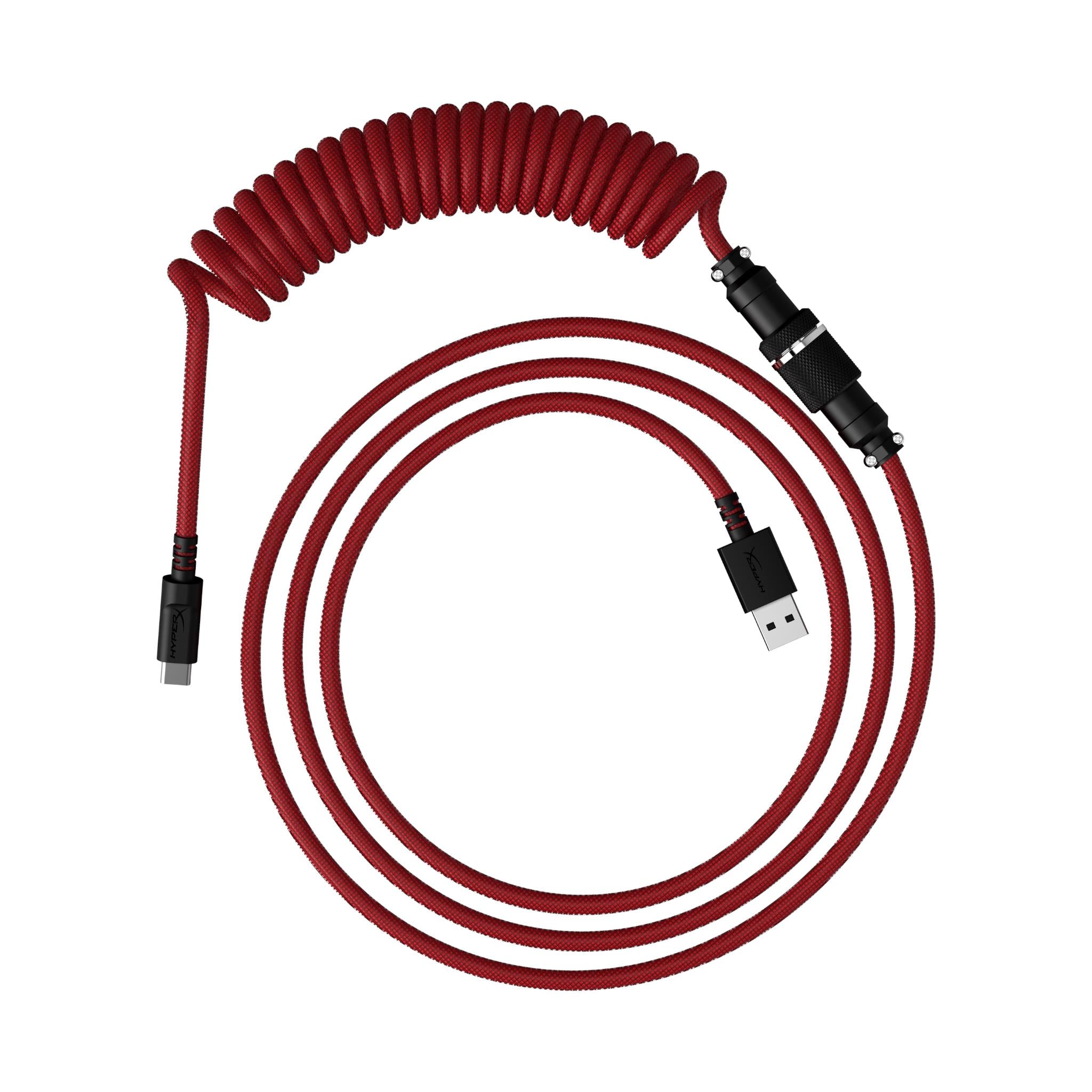 Câble spirale USB mâle à Lightning - Noir - 1 m