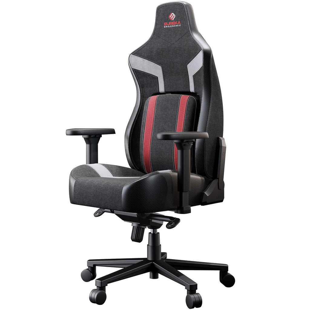 Eureka GC08 Python II Series Ergonomic Chair (Black/Red) JB HiFi