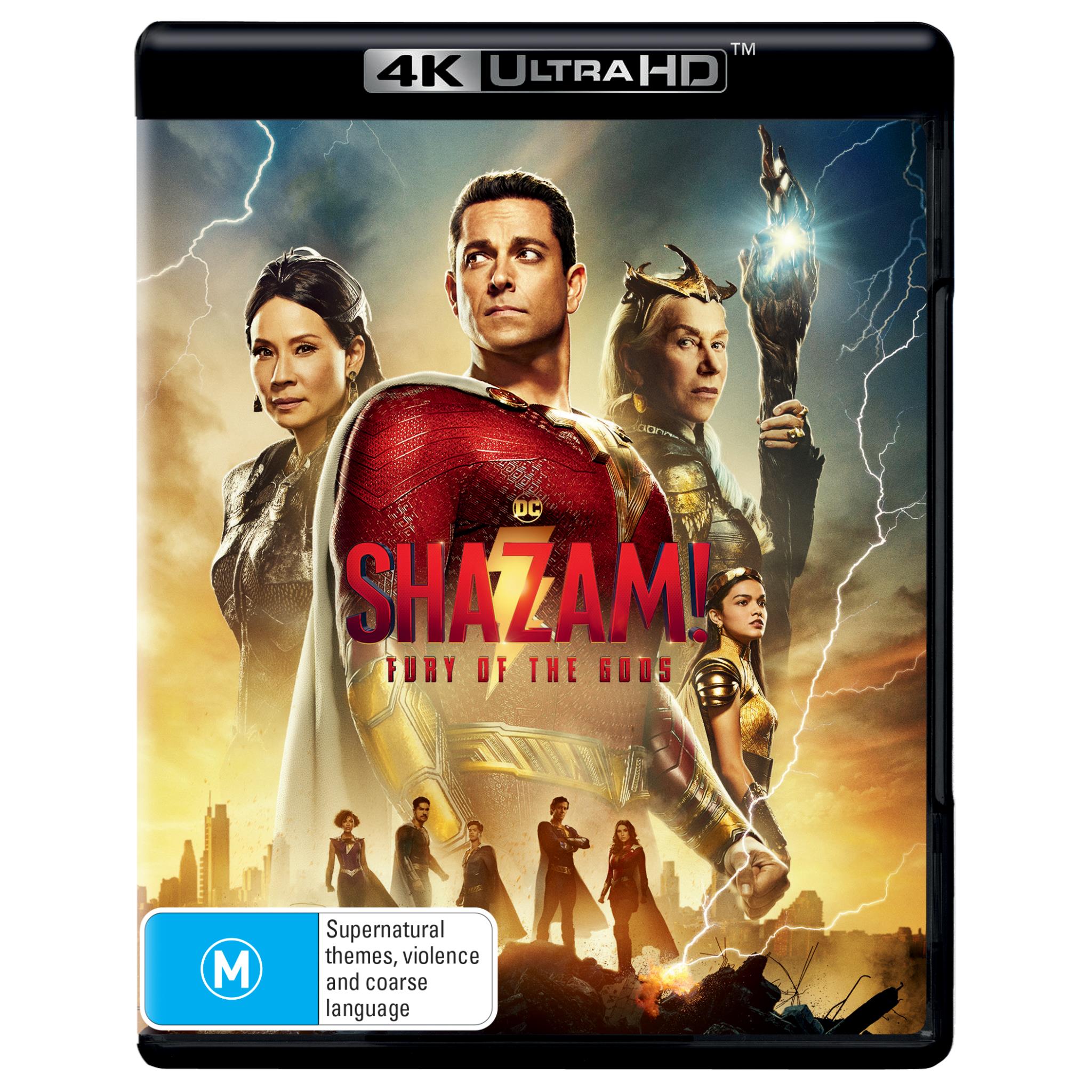 Shazam! Fury of the Gods (Blu-ray + DVD + Digital Copy) 
