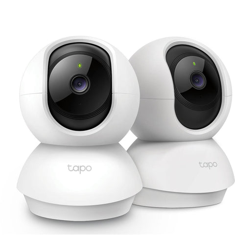 TP-LINK Tapo 2K Pan & Tilt Wi-Fi Security Camera [2 Pack]