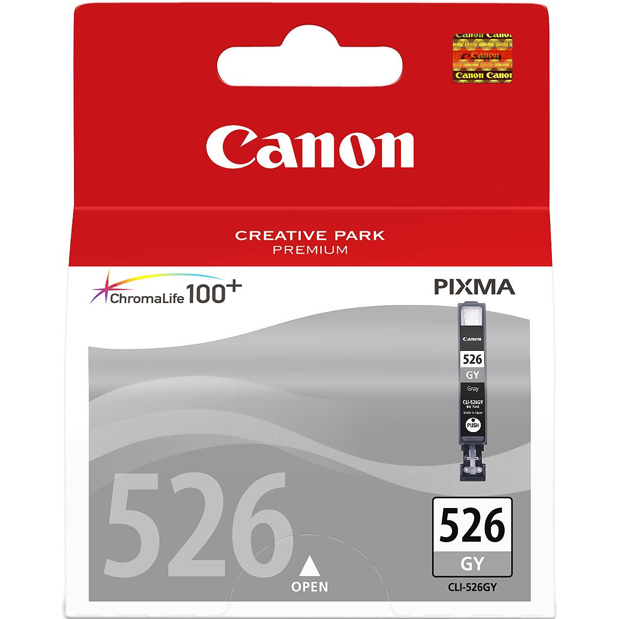 Canon Pixma CLI526 Standard Capacity Ink Cartridge (Grey) – image 1
