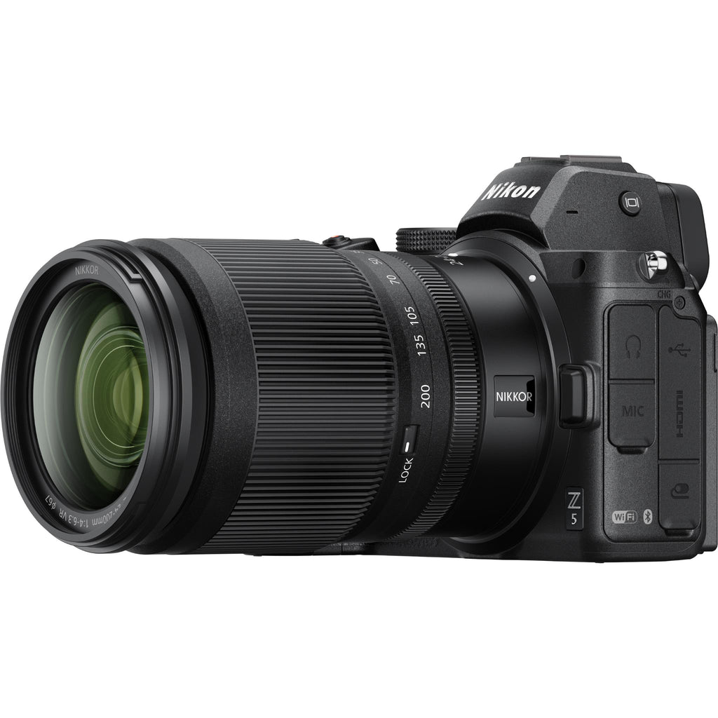 Nikon Z5 Mirrorless Camera with 24200mm f/46.3 VR Lens JB HiFi