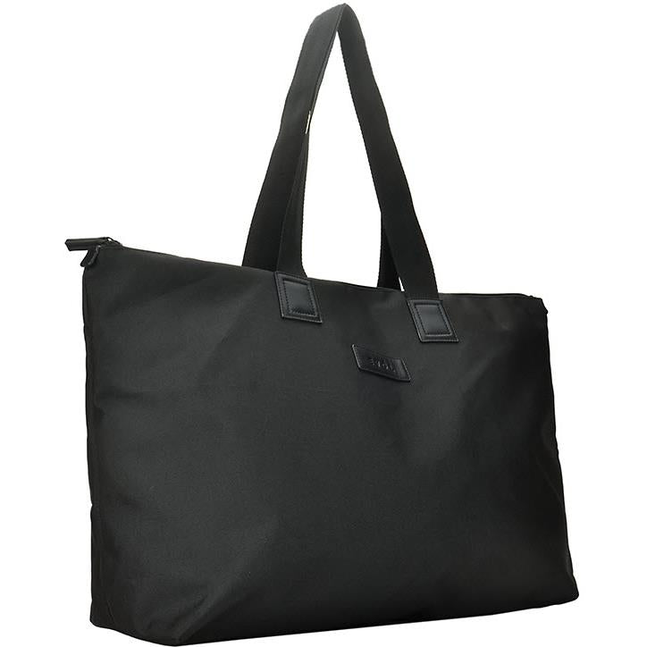 Evol Recycled Foldable Travel 40L Tote Bag (Black) - JB Hi-Fi