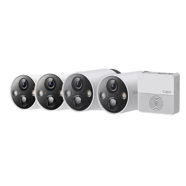 TP-Link Tapo Smart 2K Wire-Free Security Camera System (4 Pack) - JB Hi-Fi