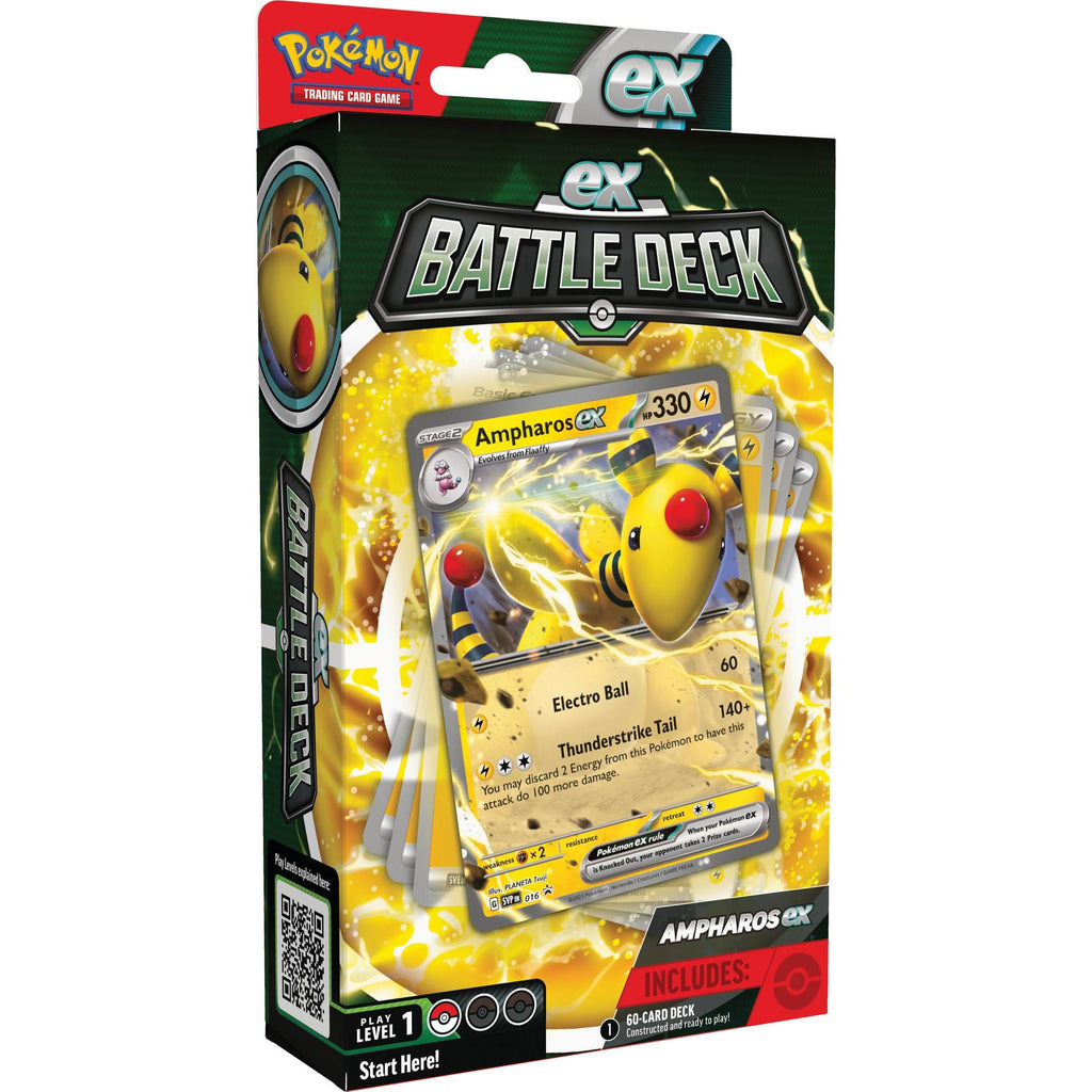 Pokemon Trading Card Game Battle Deck Ampharos & Lucario JB HiFi