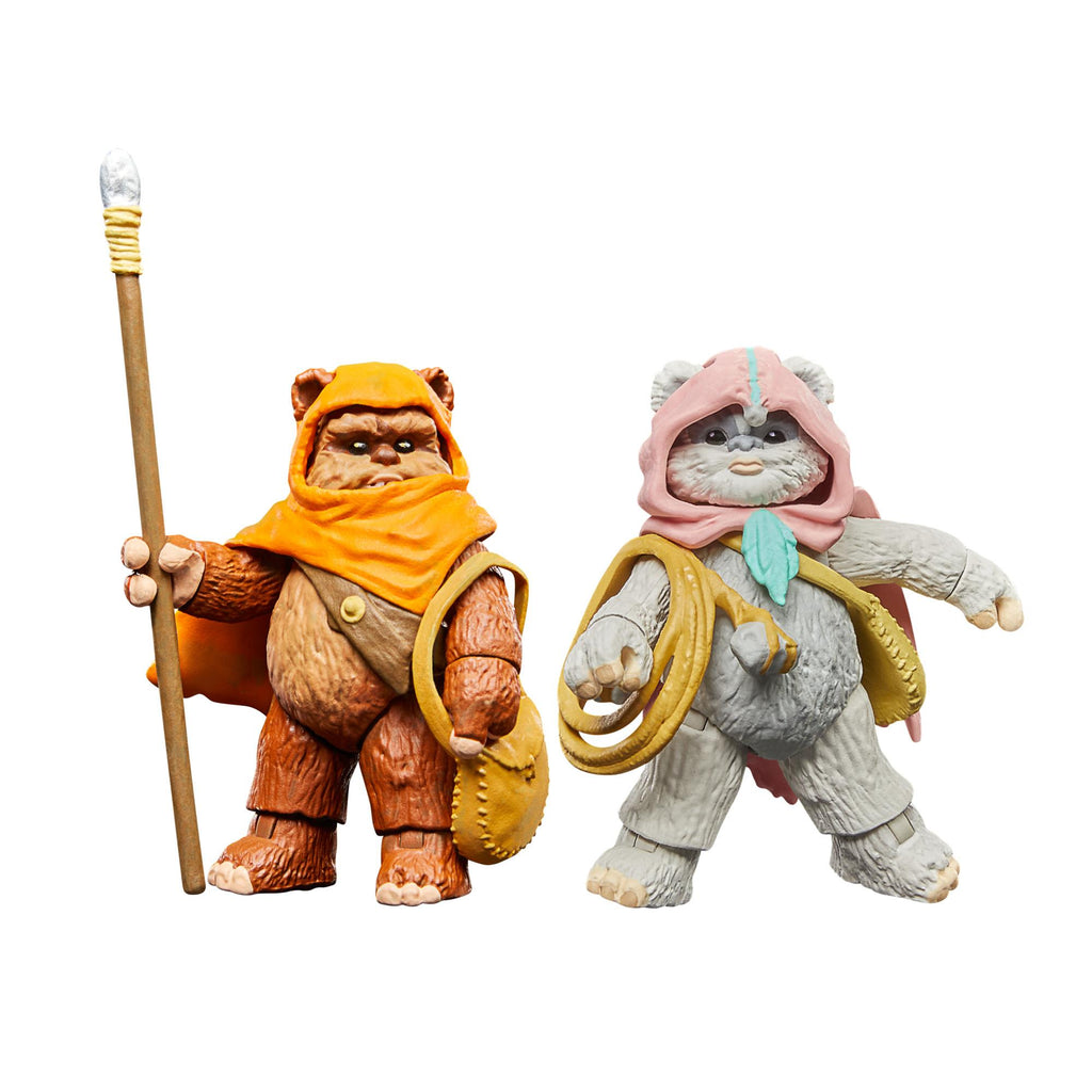 Star Wars The Vintage Collection Ewoks 2 Pack Wicket W. Warrick & Kneesaa Figures JB HiFi