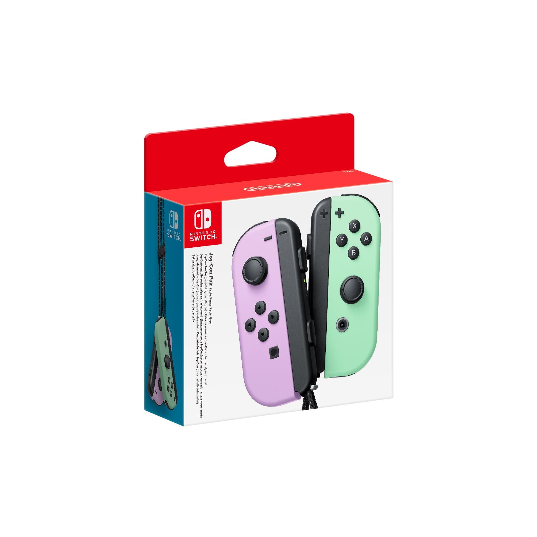 Nintendo Switch Joy-Con Controller Pair Pastel Purple & Pastel