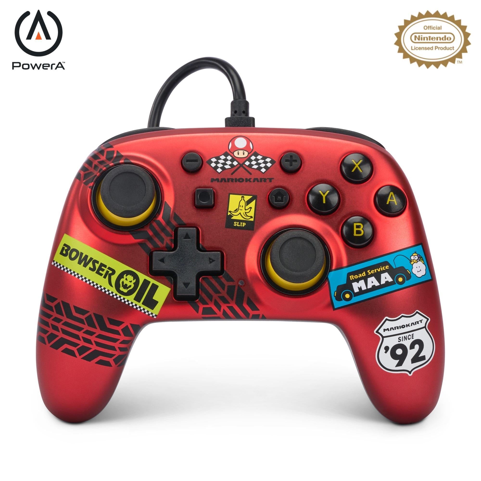 PowerA Nano Wired Controller for Nintendo Switch Mario Kart (Racer