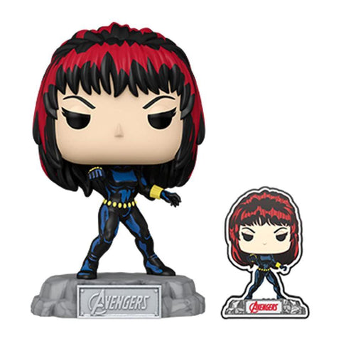 Avengers 60th Anninversary - Black Widow (with Pin) Pop! Vinyl