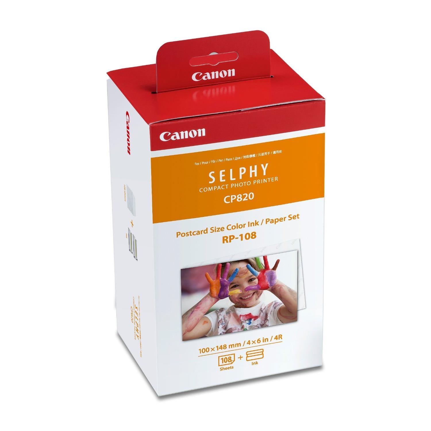 Canon RP-108 High-Capacity Colour Ink/Paper Set for Selphy – image 1