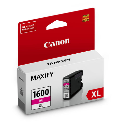 Canon Maxify PGI1600XL High Capacity Ink Cartridge (Magenta)