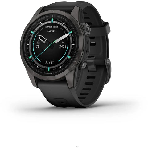 Garmin epix™ Pro (Gen 2) Sapphire Edition 42mm Carbon Grey DLC Titanium with Black Band