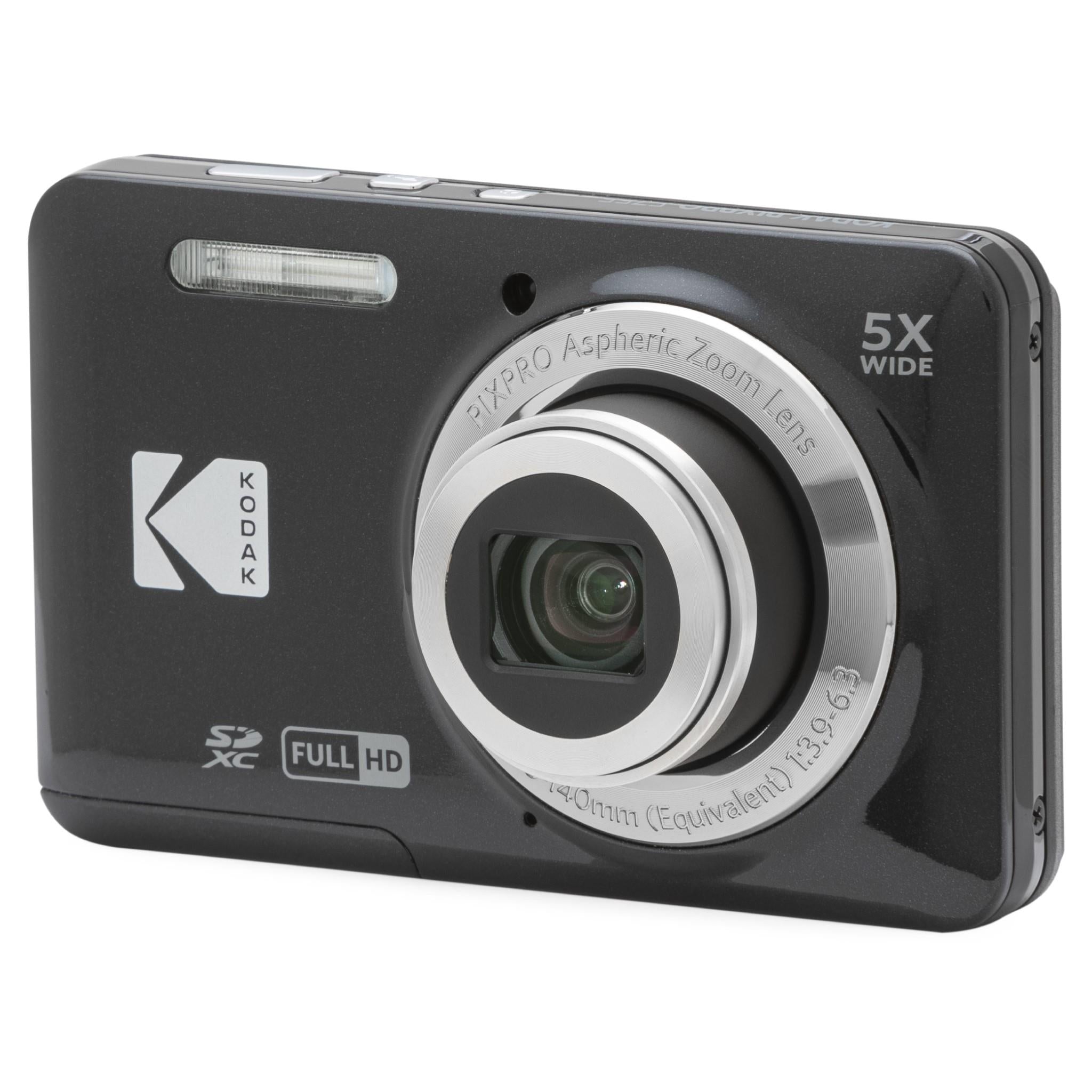 Kodak Pixpro FZ55 Digital Compact Camera (Black) JB Hi-Fi