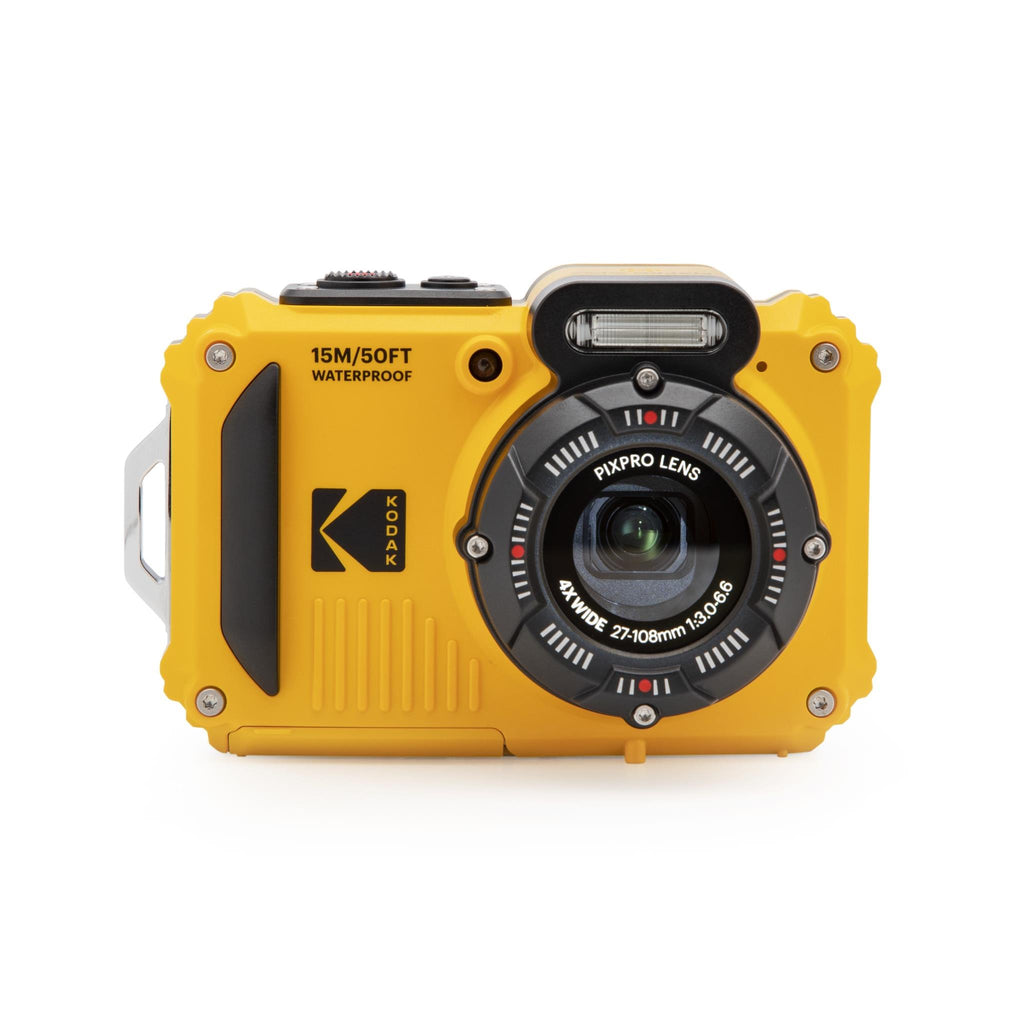 Kodak Pixpro WPZ2 Waterproof Digital Compact Camera (Yellow) JB HiFi